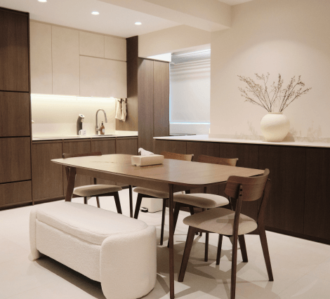 Completed home